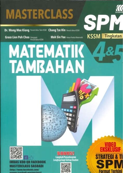 Jawapan Lengkap Matematik Tambahan Tingkatan 4 Kssm Image