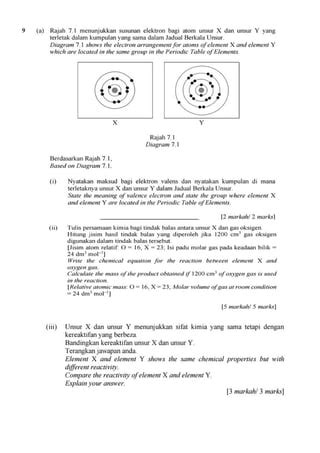 Soalan Esei Kimia Tingkatan 4 Bab 5 Image
