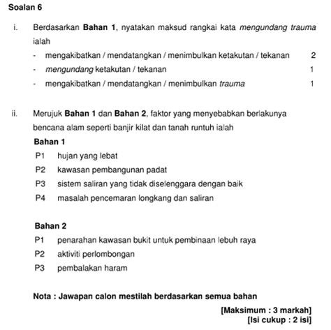 Soalan Percubaan Spm 2021 Bahasa Melayu Pahang Image