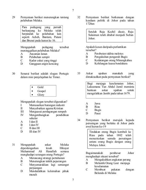 Soalan Sejarah Tingkatan 1 Mengenali Tamadun Image